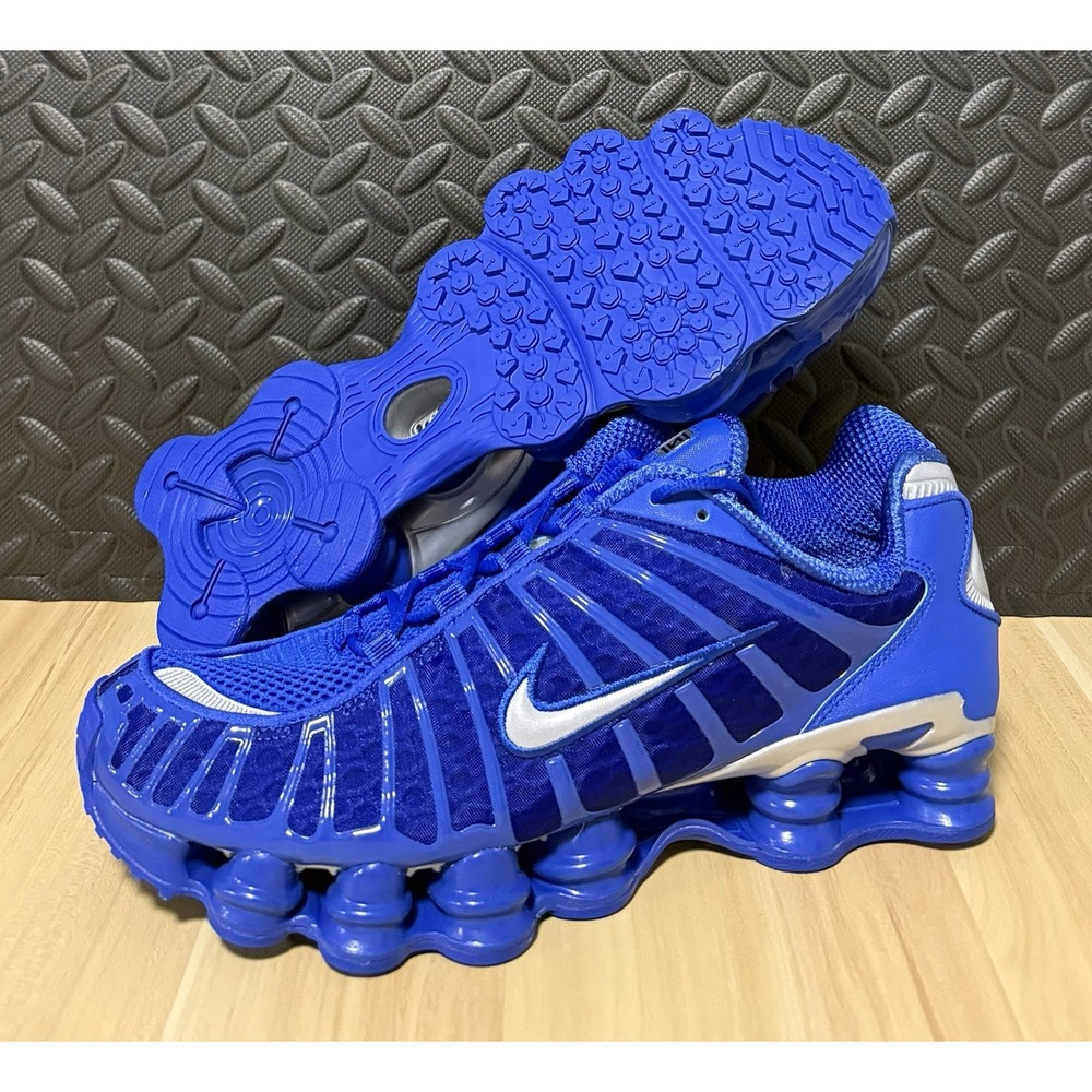 Nike Shox TL Sneakers Hyper Royal Silver AV3595-400 Mens Size 10.5 NEW